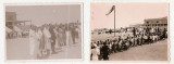 Lot trei fotografii tabara de elevi Agigea iulie 1938