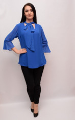 Bluza (Culoare: ALBASTRU, Marime: 42) foto