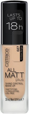 All Matt Plus - Shine Control Make Up, 27 Amber Beige, Catrice, 30 ml foto