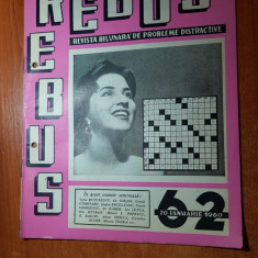 revista rebus nr. 62 din 20 ianuarie 1960