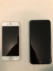 Iphone 6s Plus Space Grey + 6s Rose foto