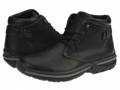 Ghete casual barbati piele Bit Bontimes Glow II negru B671PFNEGRU foto