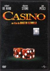 CASINO ! DVD , cu ROBERT DENIRO, JOE PESCI si SHARON STONE foto