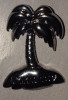 Pandantiv inox palmier cu inscriptia Curacao pe el, dimensiuni 2.5 X 2 cm, nou