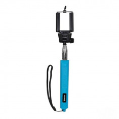 Selfie Stick Vakoss ST-1653B Bluetooth cu zoom albastru foto