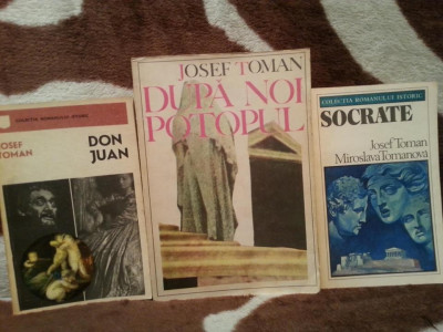 DUPA NOI POTOPUL/SOCRATE/DON JUAN-JOSEF TOMAN (3 VOL) foto