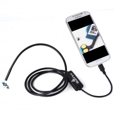camera endoscop cablu mini USB pentru android telefon tableta rar masina auto foto