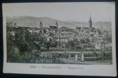 Sibiu, Hermannstadt/ Carte postala, C.P., CP foto
