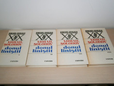 Mihail Soholov-Donul linistit, 4 vol, editura Univers 1986-1987! foto