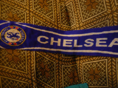 Fular al Suporterilor Echipei de Fotbal Chelsea Londra , L= 132 cm foto