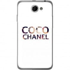 Husa Coco Chanel Background HTC Desire 516 foto
