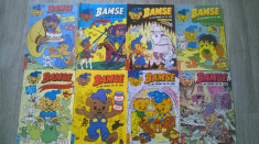 REVISTA BAMSE EDITURA EGMONT ROMANIA-BENZI DESENATE foto