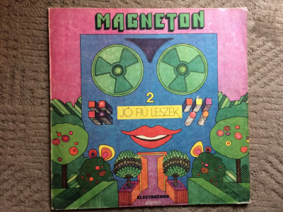 Magneton jo fiu leszek 1986 disc vinyl lp muzica hard rock electrecord EDE 02860 foto