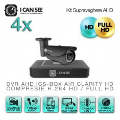 DVR HD-CVI / CVR, ICS-HD CLEAR, 8 Canale Video, Full HD, Vizualizare pe Internet foto