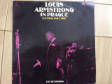 Louis armstrong lucerna hall prague 1965 live disc vinyl lp muzica jazz blues VG