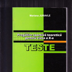 PREGATIRE SPORTIVA TEORETICA PENTRU CLASA -10 -