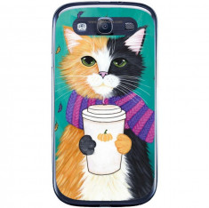 Husa Cozy Cat Samsung Galaxy S3 Neo I9301 S3 I9300 foto