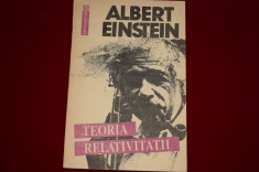 Teoria relativitatii - Albert Einstein foto