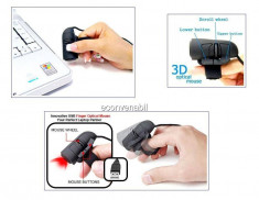 Mouse optic 3d pentru deget foto