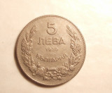 BULGARIA 5 LEVA 1930, Europa