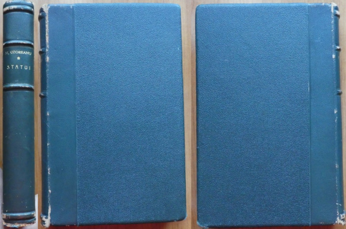 Codreanu, Statui; Sonete si evadari din sonet, 1939, cotor piele