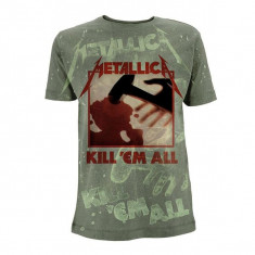 Tricou Metallica - Kill&amp;#039;em All -All Over- foto