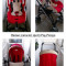 Carucior peg perego 3 in 1 Pliko Switch Compact Rosu