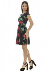 Rochie eleganta, Emar Shop, clos, imprimeu floral foto