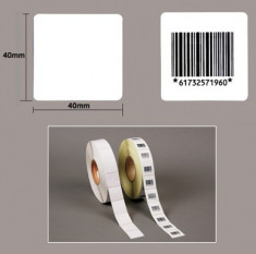 Eticheta adeziva RF 8.2MHz cod bare fals - 40 x 40mm foto