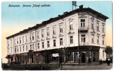 Cluj Kolozsvar Hotel Ferencz Jozsef ilustrata editata aprox prin 1915 foto