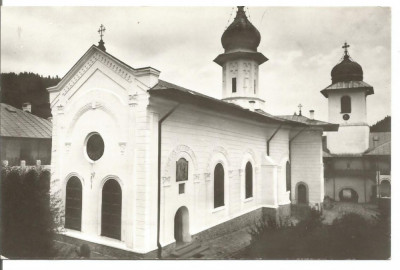 carte postala(ilustrata)-NEAMT-Biserica manastirii Agapia din Vale foto