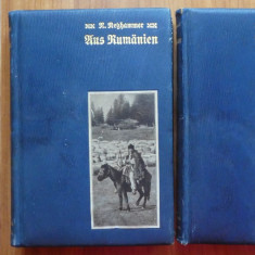Raymund Netzhammer , Din Romania ,1909 , ex libris Carol I , leg. integral piele