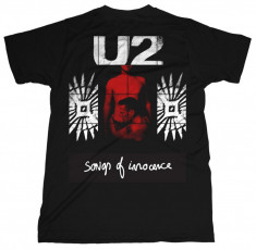 Tricou U2 - Songs Of Innocence Red Shade foto