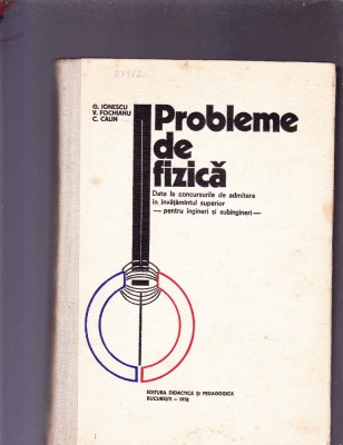 PROBLEME DE FIZICA foto