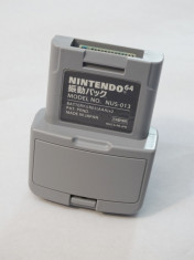 Rumble pack vibratie consola Nintendo 64 - N64 - original foto