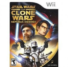 STAR WARS - The Clone Wars - Republic Heroes - Nintendo Wii [Second hand] foto