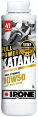 Ulei moto 4T Ipone Full Power Katana 10W50 100% Sintetic ESTER - JASO MA2 - API Cod Produs: MX_NEW 800010IP foto