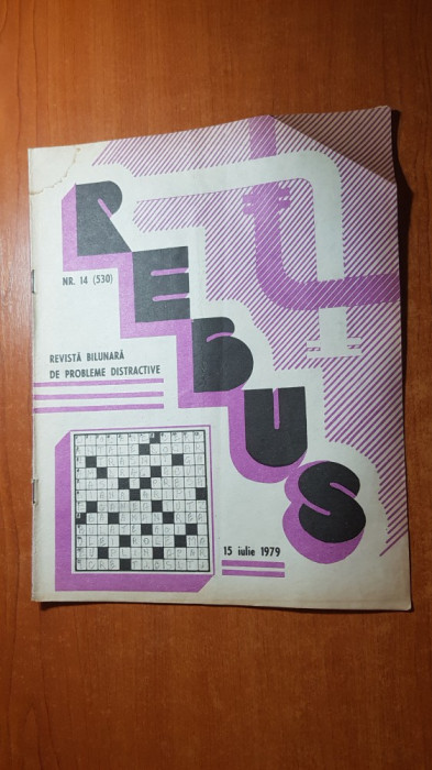 revista rebus nr. 530 din 15 iulie 1979