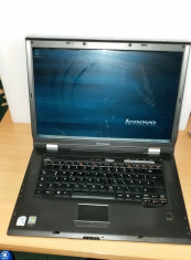 Laptop Lenovo 3000 N100 15.4&amp;quot; Intel Core Duo 2 GHz, 3 GB RAM, Amprenta, 120 GB foto