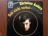 Christian anders geh nicht vorbei sylvia single disc vinyl muzica pop usoara, VINIL, Columbia