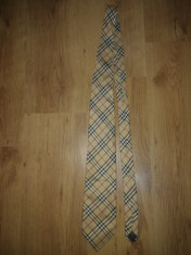 Cravata autentica Burberry din matase foto