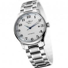 Ceas Winner Win051 Automatic White Steel foto