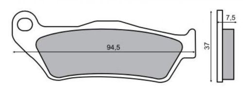 Placute frana fata MBK Skyliner 125 '8 Cod Produs: MX_NEW 55829OL foto mare Placute frana fata MBK Skyliner 125 '8 Cod Produs: MX_NEW 55829OL foto mare