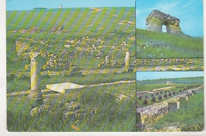 bnk cp Adamclisi - Vestigii ale cetatii Tropaeum Traiani - necirculata