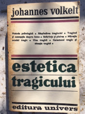 Johannes Volkelt, Estetica tragicului (prefata de Alexandru Boboc) foto