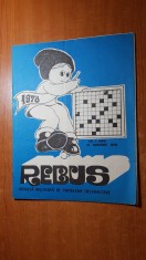 revista rebus nr. 494 din 15 ianuarie 1978