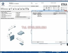 Etka 8 catalog identificare piese in limba Romana pentru VW Audi Seat Skoda foto