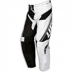 Pantaloni motocross Ufo Cluster, negru/alb 40 Cod Produs: MX_NEW PI04388K58 foto