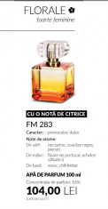 ADParfum Femei - Lux Colection Federico Mahora -100 ml conc.16% - FM283 Can Can foto