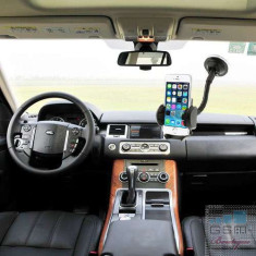 Suport auto 2 in 1 Samsung Galaxy S4 i9500 47-100 mm Negru foto